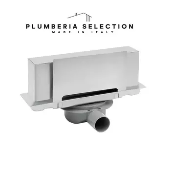 Душевой трап Plumberia Selection Psw Walldrain 30 см PSW30MT нержавеющая сталь матовая