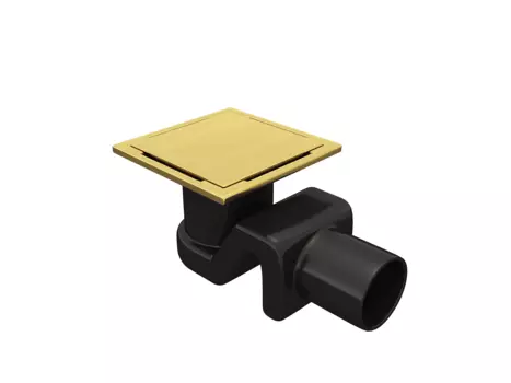 Душевой трап RGW 10 см Drain Leo-02-10 золото