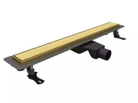 Душевой трап RGW 40 см Drain Leo-31-40 золото