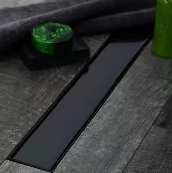 Душевой трап Veconi VС Klasik V650KB 65 см черный матовый