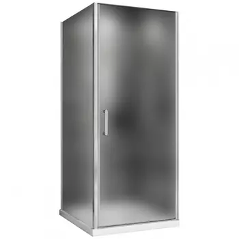 Душевой уголок Abber Sonnenstrand 100x100 AG04100M-S100M стекло матовое, профиль хром, без поддона