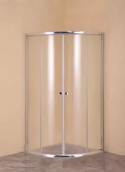 Душевой уголок Agger A01-080MCR/G 80х80, без поддона, стекло матовое, профиль хром