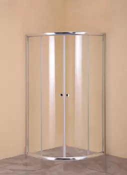 Душевой уголок Agger A01-080TCR/G 80х80, без поддона, стекло прозрачное, профиль хром