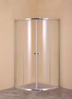 Душевой уголок Agger A01-090MCR/G 90х90, без поддона, стекло матовое, профиль хром