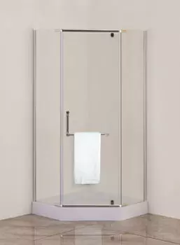 Душевой уголок Agger A03-090MCR 86х86 с поддоном, стекло матовое, профиль хром