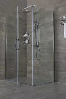 Душевой уголок Alex Baitler 120х90 AB 214-120 стекло прозрачное, профиль хром, без поддона