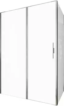 Душевой уголок Allen Brau Priority 140x100 3.31010.00 + 3.31019.00 стекло прозрачное, профиль хром, без поддона