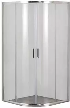Душевой уголок Aquanet 80x80 SE-800Q стекло прозрачное, профиль хром