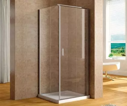 Душевой уголок Aquanet Cinetic 90х80 254233 стекло прозрачное, профиль хром