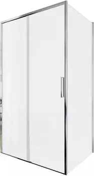 Душевой уголок Aquanet Pleasure Evo 110x90 AE65-110x90-CT стекло прозрачное, профиль хром
