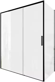 Душевой уголок Aquanet Pleasure Evo 160x90 AE65-160x90-BT стекло прозрачное, профиль черный