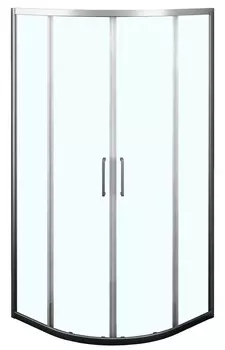 Душевой уголок Azario Ostin 100x100 AZ-121 S А 100*100*195 без поддона, стекло прозрачное, профиль хром