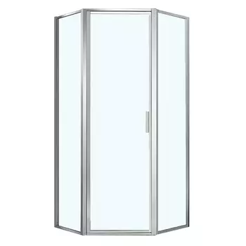 Душевой уголок Azario Richmond 90x90 AZ-NAG3231 900 без поддона, стекло прозрачное, профиль серебро