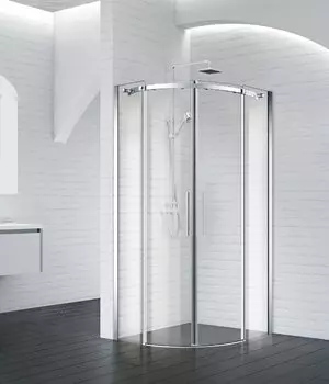 Душевой уголок BelBagno Acqua 90х90 ACQUA-R-2-90-C-Cr стекло прозрачное, профиль хром, без поддона