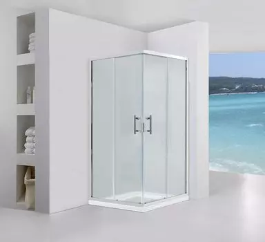 Душевой уголок Black&White S102-1000х1000