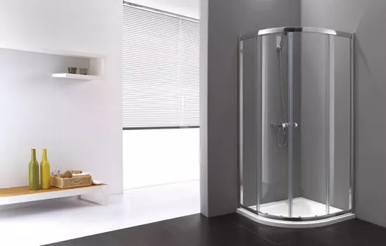 Душевой уголок Cezares Anima 90х90 Anima-R-2-90-C-Cr-IV без поддона, стекло прозрачное, профиль хром