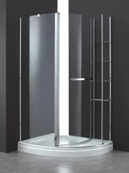 Душевой уголок Cezares Elena 120х90 ELENA-RH-1-120/90-C-Cr-L без поддона, стекло прозрачное, профиль хром