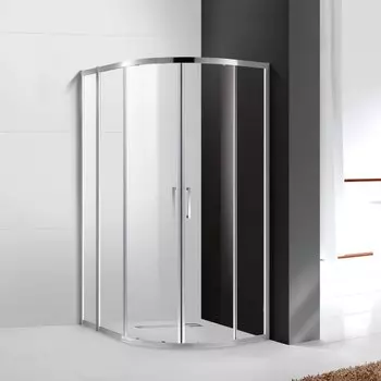 Душевой уголок Cezares Molveno 130х100 MOLVENO-RH-2-130/100-C-Cr-IV стекло прозрачное, профиль хром