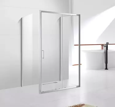 Душевой уголок Cezares Molveno 140x80 MOLVENO-AH-12-140/80-C-Cr-IV стекло прозрачное, профиль хром