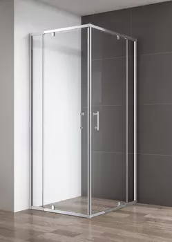 Душевой уголок Cezares Variante 100х100 VARIANTE-A/AH-2-90/100-C-Cr без поддона, стекло прозрачное, профиль хром