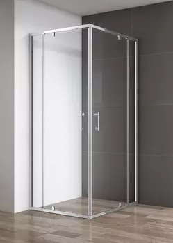 Душевой уголок Cezares Variante 100х100 VARIANTE-A/AH-2-100/110-C-Cr без поддона, стекло прозрачное, профиль хром