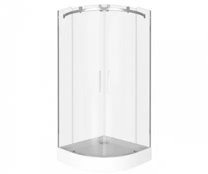 Душевой уголок Good Door Galaxy R-TD-90-C-B 90х90