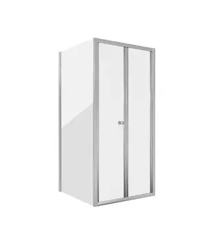 Душевой уголок Grossman Аdvans 80х80 GR-8080Ad без поддона, стекло прозрачное, профиль хром