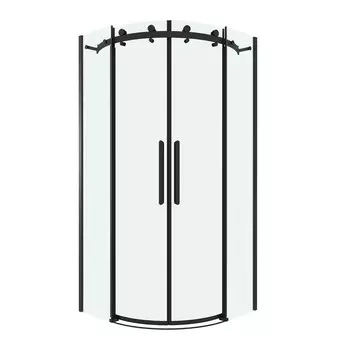 Душевой уголок Grossman Classic 100x100 301.K33.04.1010.21.00 без поддона, стекло прозрачное, профиль черный матовый