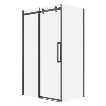 Душевой уголок Grossman Classic 110x80 120.K33.04.1180.42.00 без поддона, стекло прозрачное, профиль графит сатин