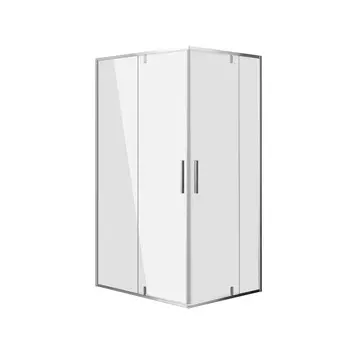 Душевой уголок Grossman Forta 120х80 GR-1280RFo без поддона, стекло прозрачное, профиль хром