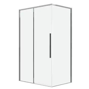 Душевой уголок Grossman Galaxy 100x90 120.K33.01.1090.10.00 без поддона, стекло прозрачное, профиль хром
