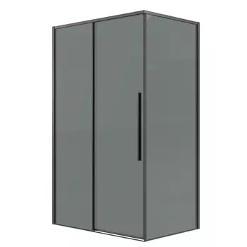 Душевой уголок Grossman Galaxy 100x90 120.K33.01.1090.42.10 без поддона, стекло тонированное, профиль графит сатин