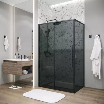 Душевой уголок Grossman Galaxy 130х100 120.K33.01.1310.21.10 стекло тонированное, профиль черный матовый