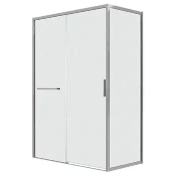 Душевой уголок Grossman Style 130x90 120.K33.05.1390.10.02 без поддона, стекло шиншилла, профиль хром