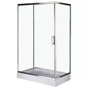 Душевой уголок Loranto 120x80 CS-8021S 120*80*195 стекло прозрачное, профиль хром