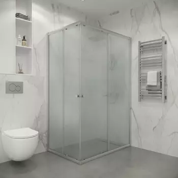 Душевой уголок Niagara Eco 107x78 NG-1118-14QMT стекло матовое, профиль хром матовый