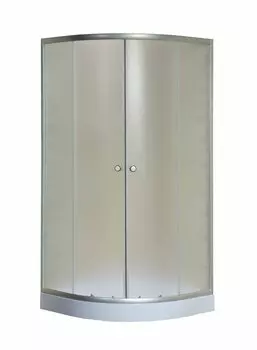 Душевой уголок Niagara Eco 80x80 NG-003-14 с поддоном, профиль хром, матовое стекло