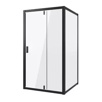 Душевой уголок Niagara Nova 100х100 NG-83-10AB-A100B стекло прозрачное, профиль черный