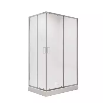 Душевой уголок Niagara Nova 120x80 661008111 без поддона, стекло прозрачное, профиль хром