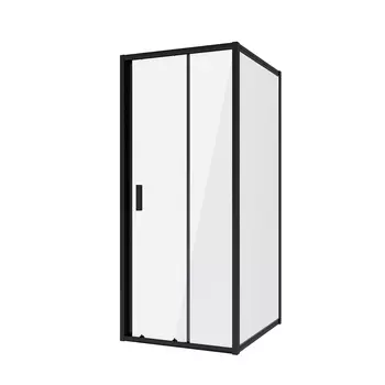 Душевой уголок Niagara Nova 80х70 NG-82-8AB-A70B стекло прозрачное, профиль черный
