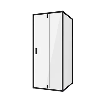 Душевой уголок Niagara Nova 90х90 NG-83-9AB-A90B стекло прозрачное, профиль черный