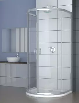 Душевой уголок Radaway Premium Plus P 100x90 33300-01-01N стекло прозрачное, профиль хром, без поддона