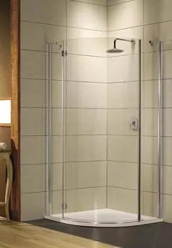 Душевой уголок Radaway Torrenta PDJ 90x90 R 31800-01-01N стекло прозрачное, профиль хром, без поддона