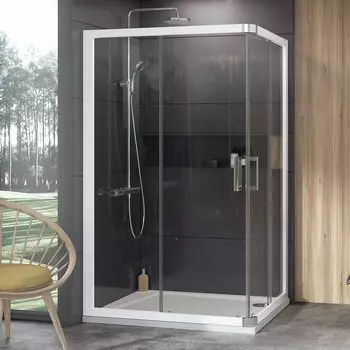 Душевой уголок Ravak 10° 10RV2K-120 белый+транспарент 1ZJG0100Z1