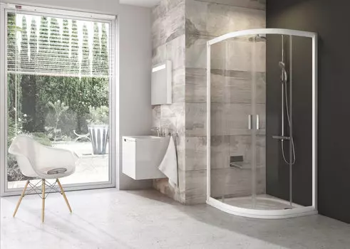 Душевой уголок Ravak Blix BLCP4-90 White с AntiCalc