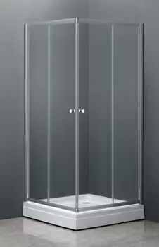 Душевой уголок RGW Dolphin TN-31 90x90 41933199-11 стекло прозрачное, профиль хром