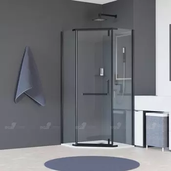 Душевой уголок RGW Hotel 350608100-24 сатин матовый 100x100