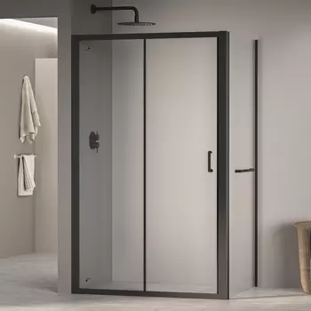 Душевой уголок RGW Passage 130x90 PA-74-1B (PA-14B + Z-060-2B) стекло прозрачное, профиль черный