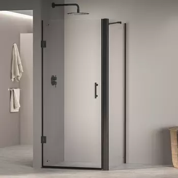 Душевой уголок RGW Passage 90x70 PA-36-B (PA-06B+Z-050-2B+держ) стекло прозрачное, профиль черный