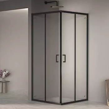 Душевой уголок RGW Passage PA-030B 100x100 350803000-14 стекло прозрачное, профиль черный